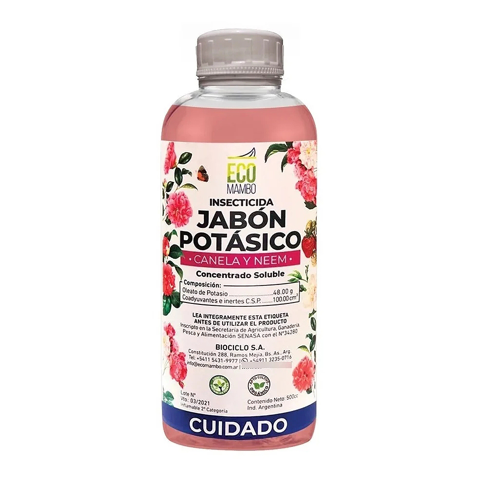 Ecomambo – Jabón Potásico Canela y Neem (100 ml) – Doña huana