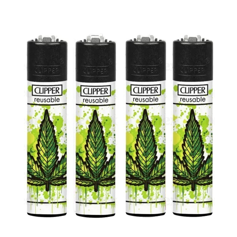 Encendedor Clipper Poker Weed – Doña huana