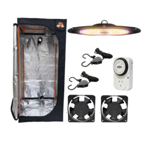 Carpa 60X60 + Orbiter Evolution 120W + Timer + Poleas + 2 Cooler