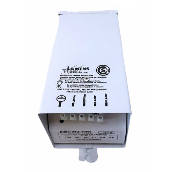 Balasto Exterior Lumens Dual (250 W)  (16%off transferencia o efectivo)