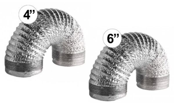 Ducto Flexible 6 Pulgadas (1 mt) - Imagen 2