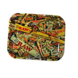 Bandeja RAW Metal Rolling Tray - Mix Medium