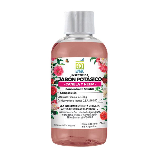 Ecomambo - Jabón Potásico Canela y Neem (250 ml)
