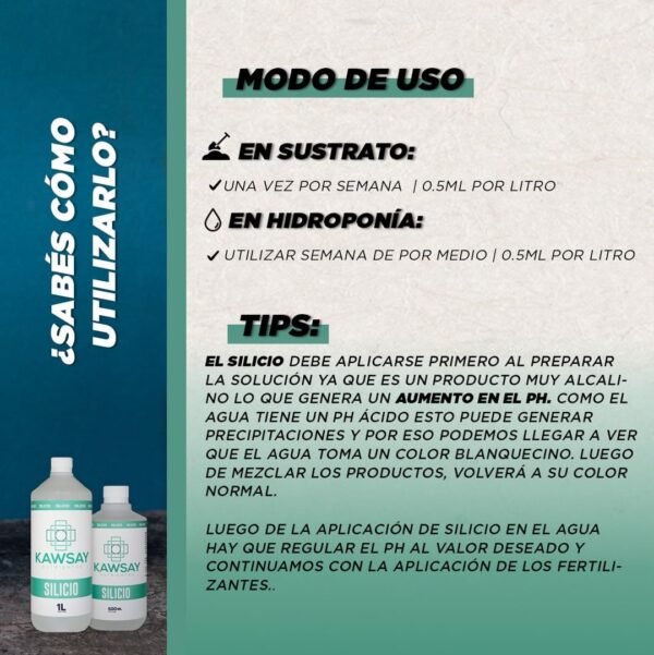 Kawsay - Silicio (1 lt) - Imagen 4