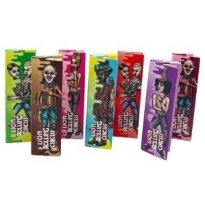 Lion Rolling Circus - Papelillos Saborizados Varios sabores -1 1/4