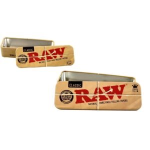 RAW TIN CONE CADDY FOR PREROLLED 1 1/4