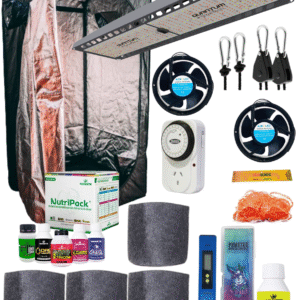 KIT Indoor completo + Ferti +Macetas + Medidor de PH