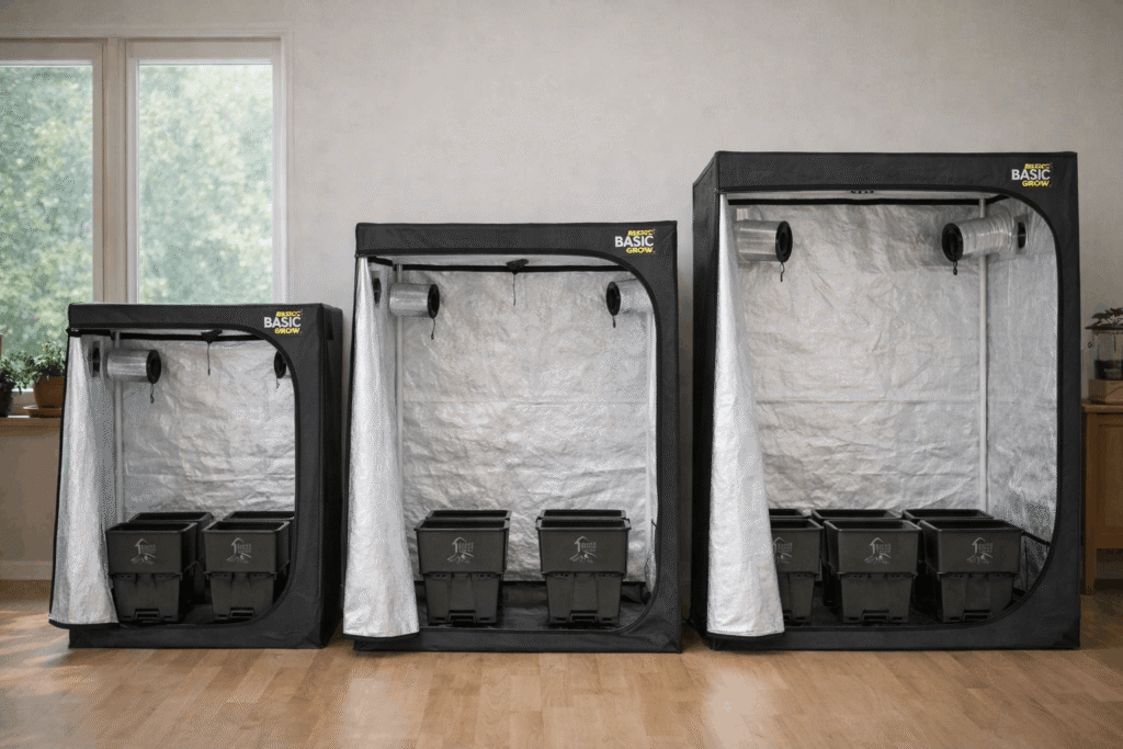 Cantidad de plantas según carpa indoor