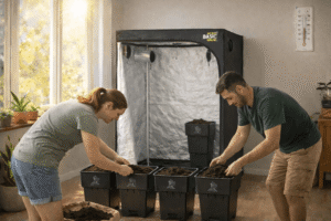 Preparacion de cultivo indoor