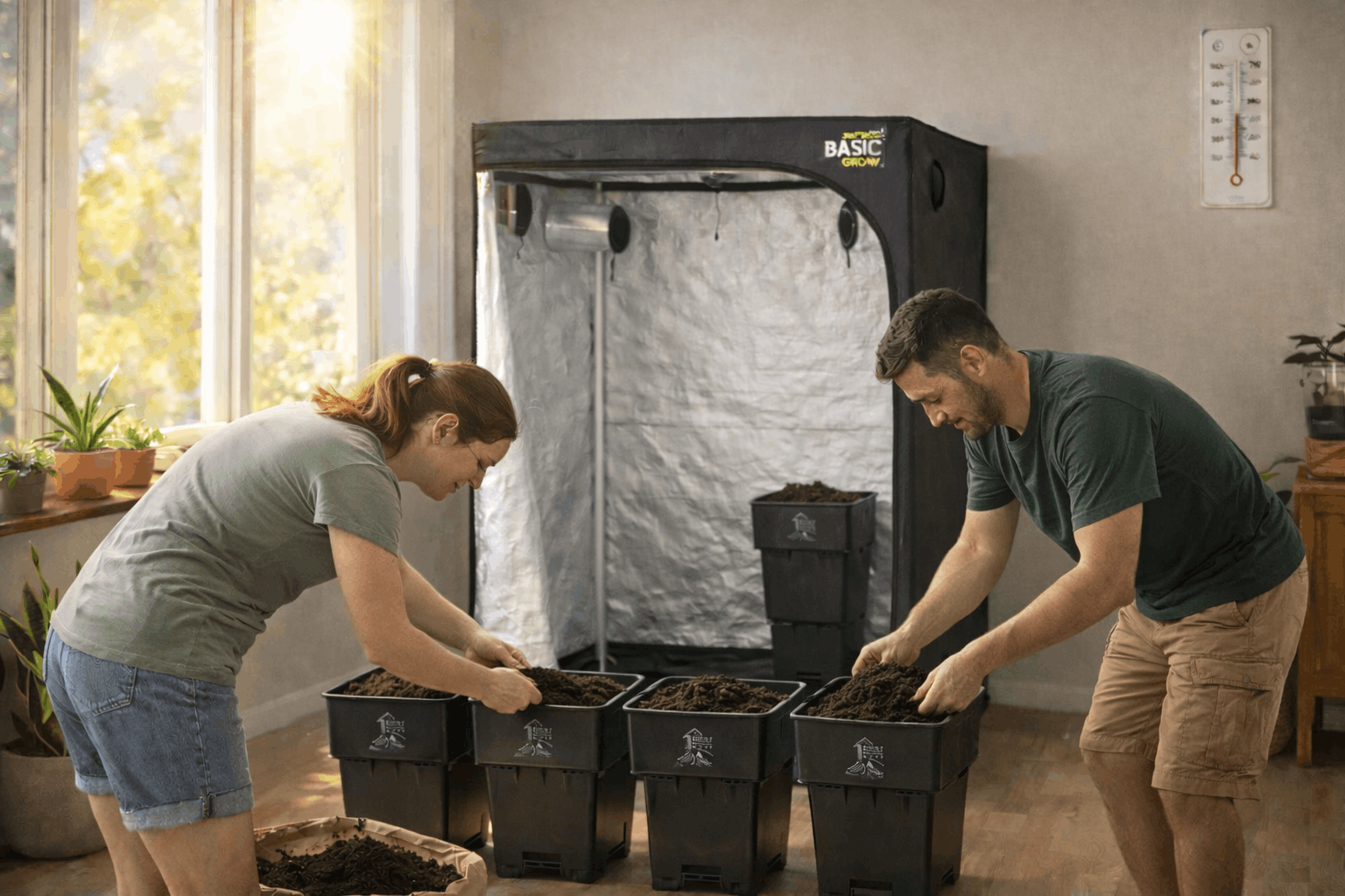 Preparacion de cultivo indoor