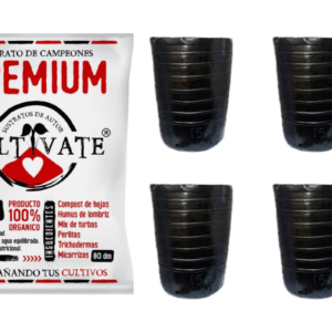 cultivate de 80l + 4 macetas sopladas de 15l