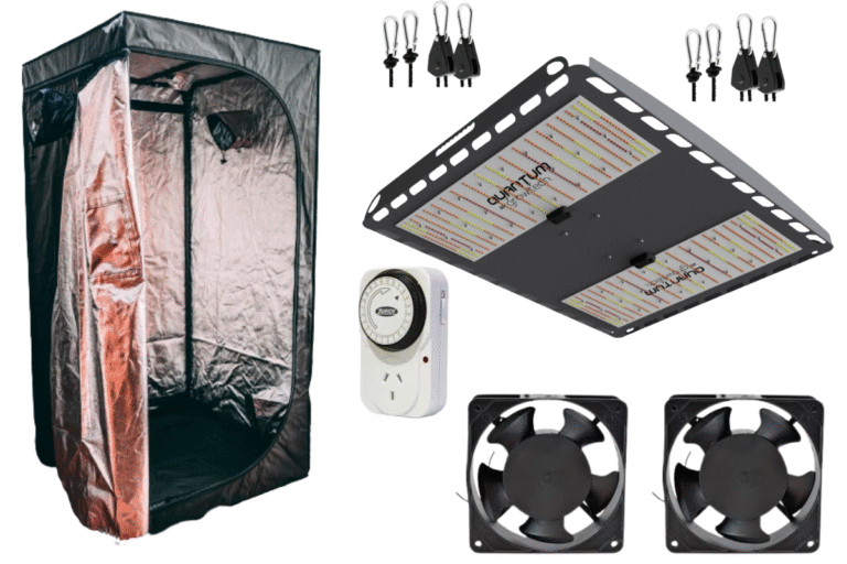 kit indoor 80x80 + Q300 cuadrado + accesorios